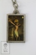 Vintage Religious Souvenir Keyring - Pope John Paul II - Jesus Christ On The Cross - Llaveros