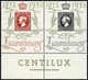 ** ZCENTILUX Und 100 J. Briefmarken, Je Tadellos Postfrische Ausgabe.<br/><b>Katalogpreis: 200,-</b> (Michel: 488/89,490 - Autres & Non Classés