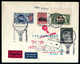 Beleg Gordon-Bennett-Wettfahrt Sowie Vier Weitere Werte Mit U.a. Europaflug 1934 30 Gr. Auf Zwei Tadellosen Expressbrief - Sonstige & Ohne Zuordnung