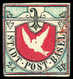 Gest. 2½ Rp., Basler Taube, Farbfrisches Und Bis Auf Kl. Stelle Ringsum Weißrandiges Kab.-Stück Mit Vorzüglichem Relief  - Autres & Non Classés