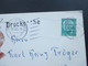 BRD 1958 Heuss I Nr. 181 EF Sonderumschlag Theodor Heuss Besuch Im Saarland - Briefe U. Dokumente