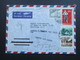 Schweiz 1955 Air Mail Pro Patria  MiF An Die Radio Corporation Camden New York. - Lettres & Documents