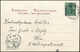 1901, Germania Reichspost-Petschili 5 Pfg., Tadelloses Exemplar Als Einzelfrankatur Auf Schöner Postkarte Nach Wien (rs. - Other & Unclassified