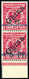 * Senkrecht Zusammenhängendes Typenpaar: 5 Pf. A. 10 Pfg., Tadellos Ungebrauchtes, Senkr. Paar Vom Unteren Bogenrand, Di - Autres & Non Classés