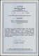 * 3-50 Pfg., Diagonaler Aufdruck, Tadellos Ungebr. Serie In Schöner, Frischer Farbe, Vorzüglicher Zähnung Und Mit Vollst - Sonstige & Ohne Zuordnung