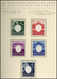 1943, Amtliches Geschenkheft Mit Den Marken Des Jahrgangs Inkl. Dienstserie Und Die Verwendeten Sonderstempel, Büttenpap - Autres & Non Classés
