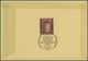 Delcampe - 1943, Amtliches Geschenkheft Mit Den Marken Des Jahrgangs Inkl. Dienstserie Und Die Verwendeten Sonderstempel, Büttenpap - Other & Unclassified