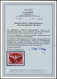 ** Vukovar-Aufdruck, Tadellos Postfr., Sign. Rungas BPP, Fotoattest Petry BPP.<br/><b>Katalogpreis: 2.000,-+</b> (Michel - Altri & Non Classificati