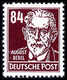 ** 84 Pfg. Braunrot, Tadellos Postfr., Selten, Fotobefund Mayer BPP.<br/><b>Katalogpreis: 650,-</b> (Michel: 341vbXII) - Altri & Non Classificati