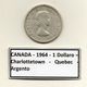 Canada - 1964 - 1 Dollaro - Charlottetown - Quebec - Argento - (MW1207) - Canada