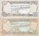 IRAQ 50 DINAR 1994 P-83 LOT X2 UNC DIFFERENT COLORS NOTES - Iraq