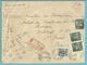 426+768 Op Brief Aangetekend Stempel POSTES-POSTERIJEN B.P.S. 2 - 1948 Export