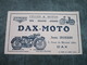 DAX-MOTO  .  Cycles & Motos  .  Jean DUSSIN 2, Cours Du Maréchal Joffre (buvard Blanc) - Moto & Vélo