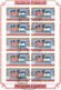 1994 Palestinian Flags Complete Sheets 5 Values Special Stamp MNH - Palestine