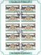 1994 Palestinian Views Complete Sheets 8 Values Special Stamp MNH - Palestine