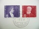 Liechtenstein 1951: Zu F 25+27 Mi 258+260 Yv PA 25+27 ⊙ VADUZ 1.X.51 & CH-Porto Mit Sonder-⊙ LUNABA 6.X.51 - Postage Due