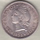 Republique Dominicaine . 25 Centavos 1956 , Argent, KM# 20 . Sup / XF ++ - Dominicaine