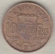 ILE DE LA REUNION. 10 FRANCS 1955 - Réunion