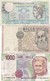 LOTTO 3 BANCONOTE ITALIA 1000,500 LIRE - Other & Unclassified