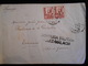 Enveloppe 1937 Espagne Censura Militar Velez Malaga  Lettre  CL18 - Marcas De Censura Nacional
