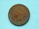 1894 - ONE CENT Indian Head / KM 90a ( Uncleaned Coin / For Grade, Please See Photo ) !! - 1859-1909: Indian Head