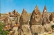 TURCHIA - ZELVE - CAPPADOCIA -CAMINETTI E RIFUGI DEI PRIMI CRISTIANO - VIAGGIATA FRANCOBOLLO ASPORTATO - Turchia