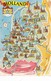Postcard Map Of Holland My Ref  B22370 - Maps