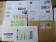 Delcampe - BON LOT + De 140 LETTRES DE NEGOCIANTS EN TP FRANCS EUROS TVP MIXTES BLOCS BANDES CARNETS Voir Fotos - Postal Rates