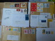 Delcampe - BON LOT + De 140 LETTRES DE NEGOCIANTS EN TP FRANCS EUROS TVP MIXTES BLOCS BANDES CARNETS Voir Fotos - Postal Rates