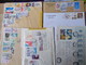 Delcampe - BON LOT + De 140 LETTRES DE NEGOCIANTS EN TP FRANCS EUROS TVP MIXTES BLOCS BANDES CARNETS Voir Fotos - Postal Rates