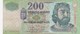 Hongrie - Billet De 200 Forint - 2001 - Karoly Robert - Hongrie