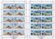 1996 Palestinian Exhibitions Complete Sheets 4 Values Special Stamp MNH - Palestine