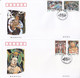 China 2008-16 Qiuci Grotto Murals Stamps B.FDC - 2000-2009