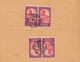 Lettre Kayes Soudan TP Exposition Internationale + 2 Paires Au Dos - Storia Postale