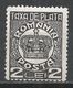 Romania 1932. Scott #J84 (M) Crown * - Port Dû (Taxe)