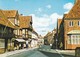 Postcard Ribe Street And Square Shops  People [ Esbjerg Jutland ] Denmark My Ref  B22376 - Denmark