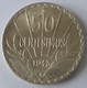 URUGUAY - 50 Centésimos 1943 - Argent - Superbe +++ - - Uruguay