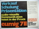 EUMIG 711 - Projektor - Technische Daten, Fotos, 6 Seiten - Filmprojectoren