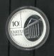 ESTLAND Estonia 2002 Silver Coin Silbermünze University Tartu Universität Dorpat - Estonia