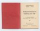 SUPERBE CALENDRIER 1951 LIBRAIRIE HACHETTE ST ETIENNE LOIRE BIBLIOTHEQUE ROUGE ET OR ETAT PARFAIT COLLECTOR - Petit Format : 1941-60