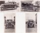 Lot De 4 Photographies Originales 6,5 X 11 Accident Automobile "Suère" "Citroën" (31) TOULOUSE 1930 Cachet Au Dos - Automobili
