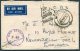 1945 GB India O.A.S. Fieldpost Censor Cover - Newcastle, England. Indian Red Cross, St Johns Ambulance Vignette - Covers & Documents