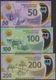 Mauritania Mini Set 50, 100 & 200 Ouguiya 2017 Pnew UNC - Mauritania