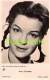 CPA ROMY SCHNEIDER RPPC REAL PHOTO POSTCARD MOVIE STAR ROMY SCHNEIDER - Actors