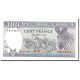 Billet, Rwanda, 100 Francs, 1989, 1989-04-24, KM:19, NEUF - Rwanda