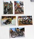 5 Stickers 1976 Moto TRIAL OSSA Ton Van Heugten Heikki Mikkola Album Motos Action Vanderhout - Motor Bikes