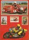 5 Stickers 1976 Moto Morini Corsaro Van Veen OCR 1000 Agusta 125 Sport Triumph Trident Album Motos Action Vanderhout - Motos
