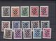 Lot Croatia Overprints MNH - Croatia