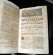 Delcampe - LIBRO DEL 1719 DI JONNIS PETRI FONTANELLA "TRACTATUS DE PACTIS NUPTIALIBUS" - Autres Langues