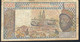 WEST AFRICAN STATES IVORY COAST P108Af 5000 FRANCS (19)88 AVF NO Tear,NO P.h. - Stati Dell'Africa Occidentale